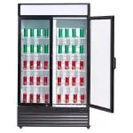 Koelkast - 750 Liter - 2-Deurs - Glazen Deur - Geforceerd - Wit - Combisteel 7455.1390 €973.50 Koelkasten met glazen deur