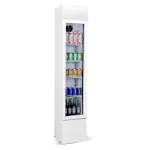 Koelkast - 105 Liter - 1-Deurs - Glazen Deur - Geventileerd - Wit - Combisteel 7455.1385 €519.00 Koelkasten met glazen deur