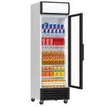 Koelkast - 360 Liter - 1-Deurs - Glazen Deur - Geventileerd - Wit - G-Line HW-JC-LD60 €439.00 Koelkasten met glazen deur