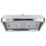 Afzuigkap 90x56x25 cm - incl. 2x3 led-verlichting 7227.0005 €396.00 Afzuigkappen
