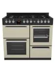 Gasfornuis - 7 Pitten - 2 Elektrische Ovens - Grill - Opslagruimte - Beige - 400V - G-Line 75718 €999.00 Gasfornuizen met oven