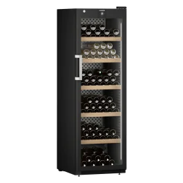 Wijnklimaatkast - Glazen Deur - 442 L - Zwart - Staal - 230V - GrandCru Selection - Liebherr
