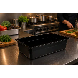 Gastronormbak - Polycarbonaat - 1/1 GN - 150 MM Diep - Zwart - G-Line