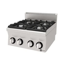 Kooktafel - 4 Pits - Gas - B 60 CM - Heavy Duty - G600 Line - G-Line