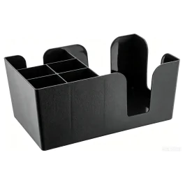 Bar Caddy - 6-Delig - Kunststof - Zwart - G-Line