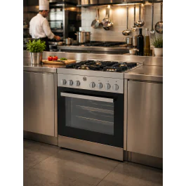 Gasfornuis - 4 Pitten - Elektrische Oven - RVS - 230V - G-Line