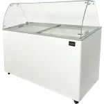 Schepijsvitrine Tenerife - 10x 5 Liter - Wit - 230V - H 122.9 x B 143.9 x D 72.7 CM - Combisteel 7472.0135 €1,103.00 ijsvitrines