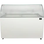 Schepijsvitrine Java - 8x 5 Liter - Wit - 230V - H 122.9 x B 118.4 x D 72.7 CM - Combisteel 7472.0130 €956.00 ijsvitrines