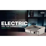 Bakplaat - Elektrisch - RVS - 230V - H 23 x B 55 x D 47 CM - Combisteel 7455.1075 €143.34 Bakplaat elektrisch