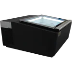 Schepijsvitrine - Bedieningszijde Open - Tafelmodel - Zwart - 230V - H 37.5 x B 67 x D 75 CM - Combisteel 7292.0010 €963.00 ijsvitrines