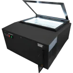 Schepijsvitrine - Bedieningszijde Open - Tafelmodel - Zwart - 230V - H 37.5 x B 67 x D 75 CM - Combisteel 7292.0010 €963.00 ijsvitrines