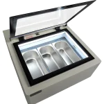 Schepijsvitrine - Klantzijde Open - Tafelmodel - Wit - 230V - H 37.5 x B 67 x D 75 CM - Combisteel 7292.0015 €963.00 ijsvitrines
