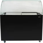 Schepijsvitrine Java - 8x 5 Liter - Zwart - 230V - H 122.9 x B 118.4 x D 68.4 CM - Combisteel 7472.0129 €918.23 ijsvitrines
