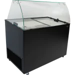 Schepijsvitrine Java - 8x 5 Liter - Zwart - 230V - H 122.9 x B 118.4 x D 68.4 CM - Combisteel 7472.0129 €918.23 ijsvitrines
