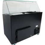 Schepijsvitrine Java - 8x 5 Liter - Zwart - 230V - H 122.9 x B 118.4 x D 68.4 CM - Combisteel 7472.0129 €918.23 ijsvitrines