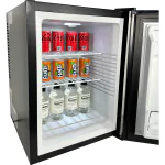 Koelkast Mini - 40 Liter - 1-Deurs - Zwart - Combisteel 7013.2565 €208.32 Tafelmodel koelkast