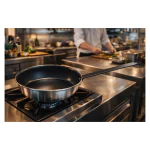 Hapjespan - Teflon - 3.8 Liter - Aluminium - Ø 28 x H 7.5 CM - G-Line 77635 €47.95 Hapjespan