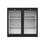 Koelkast - 211 Liter - 2-Deurs - Glazen Deur - Geventileerd - Zwart - G-Line HW-12507 €449.00 Koelkasten met glazen deur