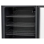 Koelkast - 130 Liter - 1-Deurs - Glazen Deur - Statisch - Zwart - Husky KK111-BK-NL-HU €299.00 Koelkasten met glazen deur