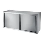 Wandkast - Schuifdeuren - H 65 x B 140 x D 40 CM - RVS - G-Line GL-155984 €289.00 Warmhoudkasten