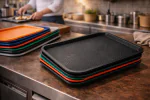 Dienblad - Fast Food - Zwart - Polypropyleen - B 26.5 x D 35 CM - G-Line 76904 €3.29 Buffetdienbladen