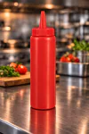Knijpfles - 700 ML - Rood - G-Line 76807 €1.69 Knijpflacons