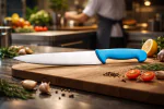 Koksmes - HACCP - Blauw Heft - L 21 CM - G-Line 77006 €5.49 Keukenmessen
