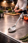 Opscheplepel - Geperforeerd - RVS - L 40 CM - G-Line 77130 €8.95 Opschep lepels