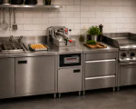 Friteuse Hogedruk - Elektrisch - Digitaal - 24 Liter - 400V - G-Line 24325 €2,699.00 Friteuses 400 volt