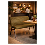 Eetbank Matty - Army - B 120 CM - G-Line HW-129742 €199.00 Horeca eetbanken