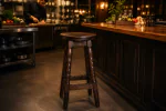 Barkruk Ben - Noten - G-Line HW-17859 €59.00 Horeca barkrukken