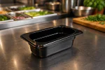 Gastronormbak - Polycarbonaat - 1/9 GN - 65 MM Diep - Zwart - G-Line GL-139457 €2.49 GN bakken zwart