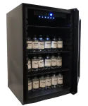 Koelkast - 115 Liter - 1-Deurs - Glazen Deur - Statisch - Zwart - Combisteel 7013.2570 €324.00 Koelkasten met glazen deur
