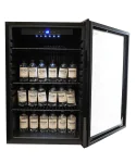 Koelkast - 115 Liter - 1-Deurs - Glazen Deur - Statisch - Zwart - Combisteel 7013.2570 €324.00 Koelkasten met glazen deur