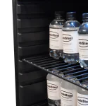 Koelkast - 115 Liter - 1-Deurs - Glazen Deur - Statisch - Zwart - Combisteel 7013.2570 €324.00 Koelkasten met glazen deur