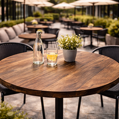 Horeca terras tafelbladen