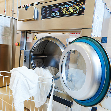Capaciteit van wasmachines voor hotels