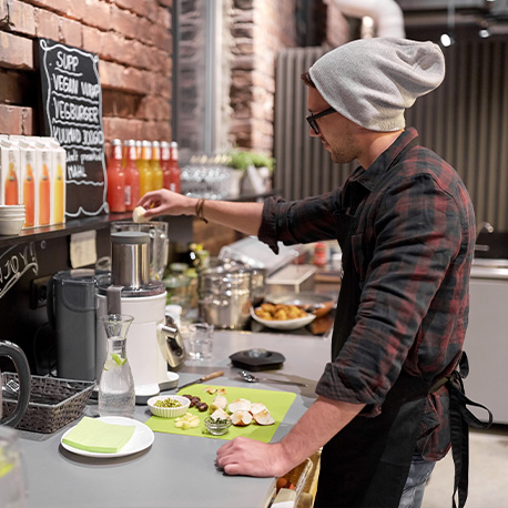 materialen blender  Horeca World 